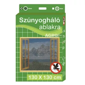 Szúnyogháló | Fekete | 130×130cm
