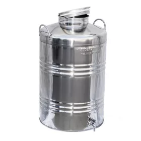 Kanna hordó csappal | Inox | 100L