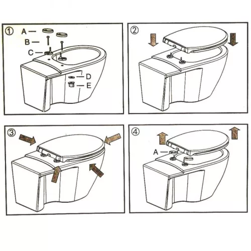 WC tető | Gyerek-felnőtt méret