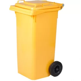 Szemeteskuka | Sárga | PP | 240L