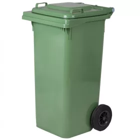 Szemeteskuka | Zöld | PP | 240L