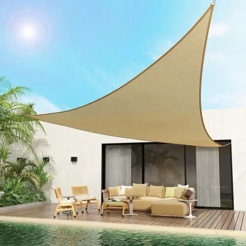 Napvitorla Cappuccino | 3.6×3.6m