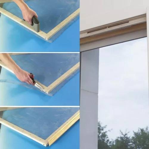Galvanizált szúnyogháló | 1,2×30m