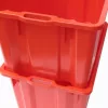 Piros műanyag húsosláda | 50L