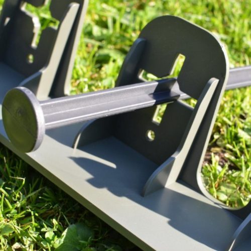 Zöld színű kerti szegély 0,8 m*45 mm