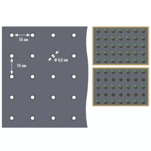 Zöldségfólia 0.95×5 m | 20μ