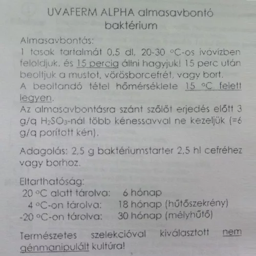 Almasavbontó enzim | 2.5g