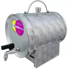Kanna hordó csappal | Inox | 6L 