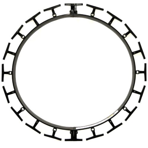 Fekete színű kerti szegély 1 m*60 mm