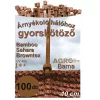 Gyorskötöző | Barna | 10cm | 100db