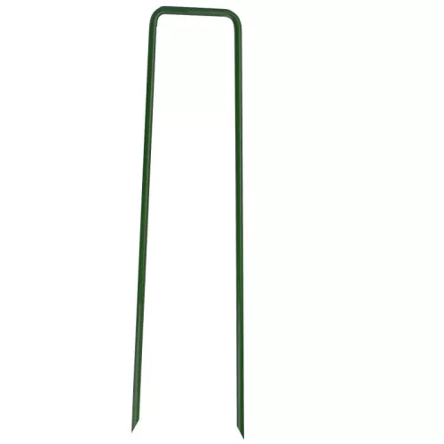 Zöld fém rögzítőtüske 16cm | 20db