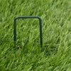 Zöld fém rögzítőtüske 16cm | 20db