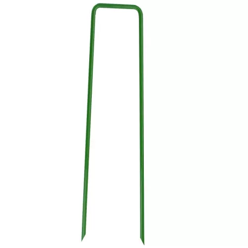 Zöld fém rögzítőtüske 16cm | 20db