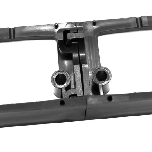 Fekete színű kerti szegély 1 m*80 mm