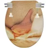 WC tető kagylós mintás | P-L 
