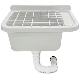 Fehér műanyag falikút | 50cm