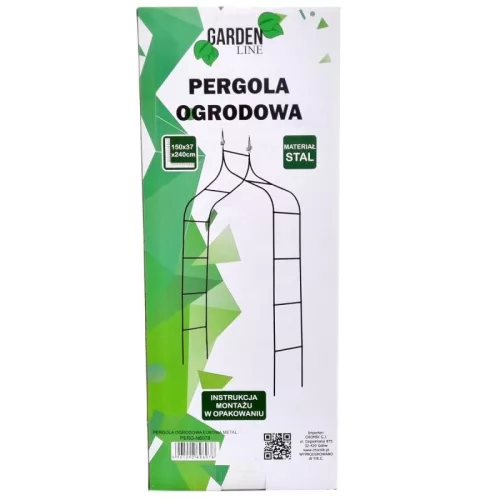Rózsakapu pergola | 255×140×38cm