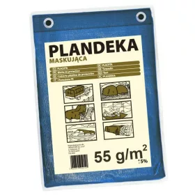 Takaróponyva 3×4m | Kék | 55 g/m²