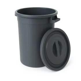 Kerti szemeteskosár | Fekete | 75L