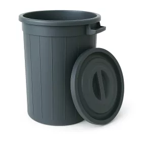 Kerti szemeteskosár | Fekete | 100L
