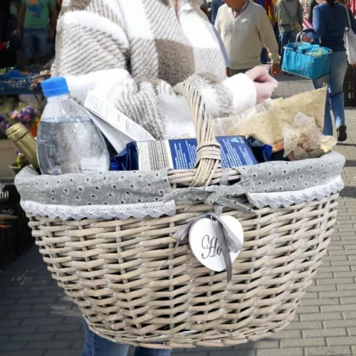 Rattan bevásárlókosár | 68-51/BR