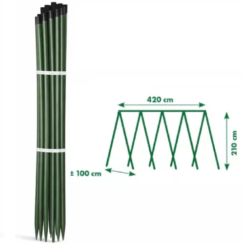 Növénytámasz 210cm | Ø16mm | 4,2m