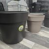 Dekoratív virágtartó kaspó | Antracit | 93 L