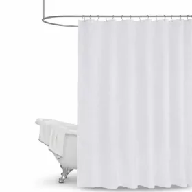 Zuhanyfüggöny textil | Fehér | 180 cm